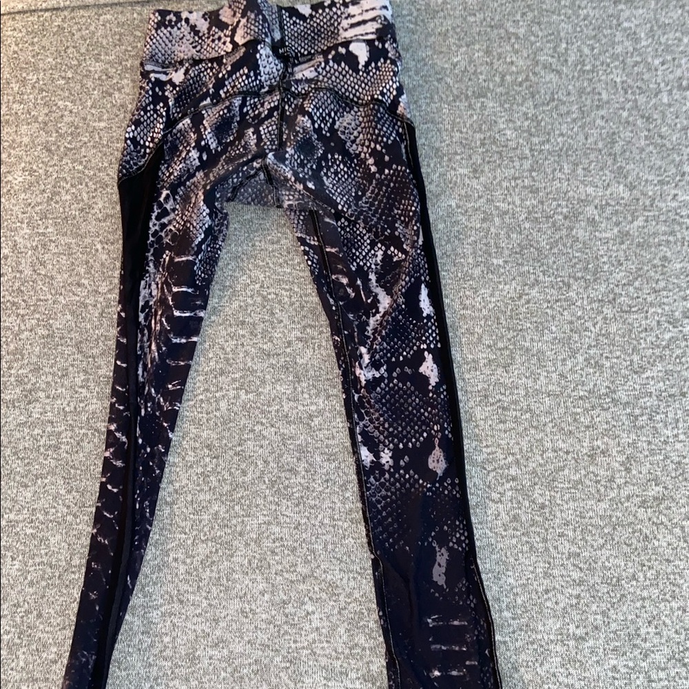 Michi Stardust Snake Python Print Full Length Leg… - image 3